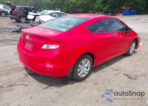 2012 Honda Civic Lx из США, поврежденный, VIN 2HGFG3A55CH539636